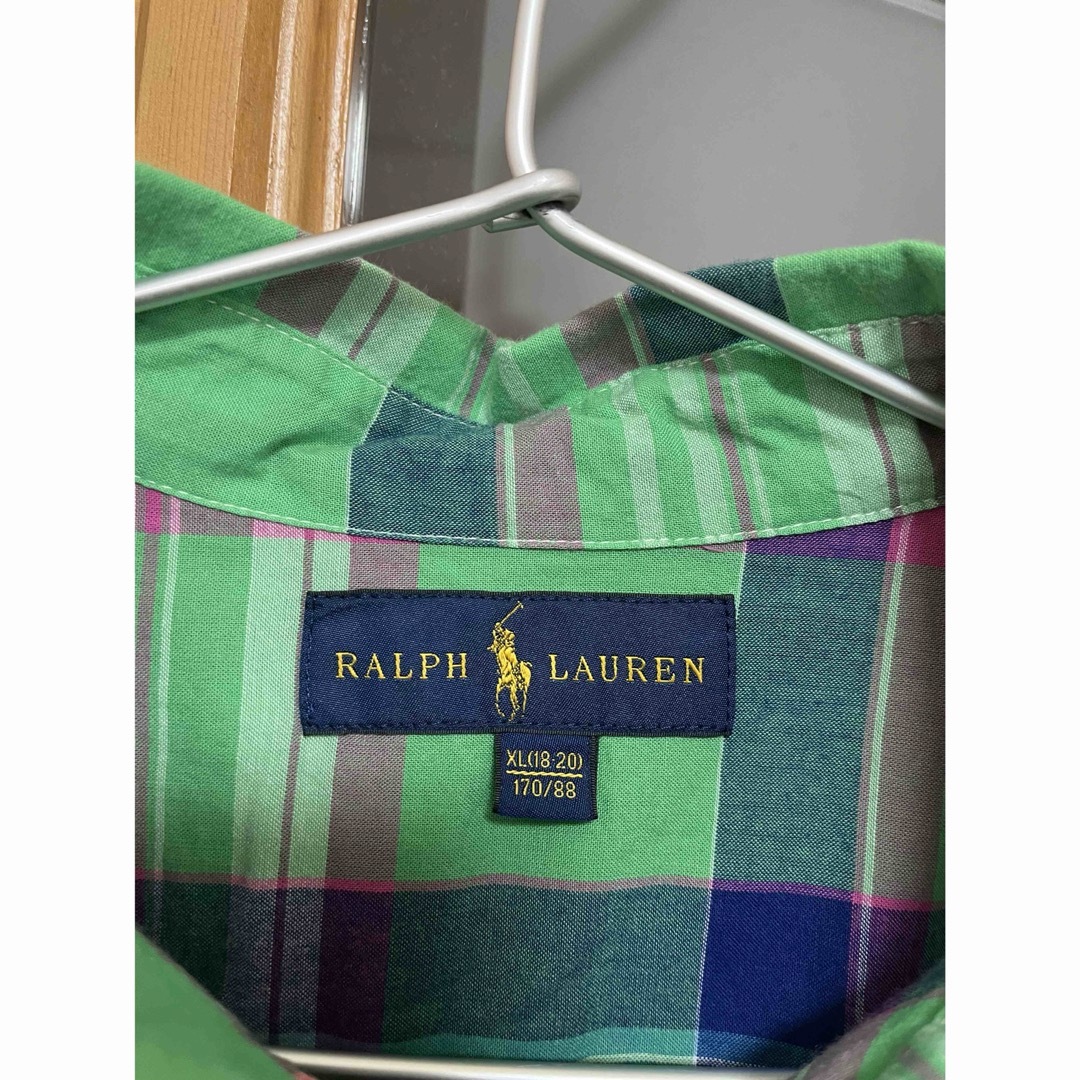 POLO RALPH LAUREN(ポロラルフローレン)のラルフローレン　ボーイズ半袖シャツ　美品 メンズのトップス(シャツ)の商品写真