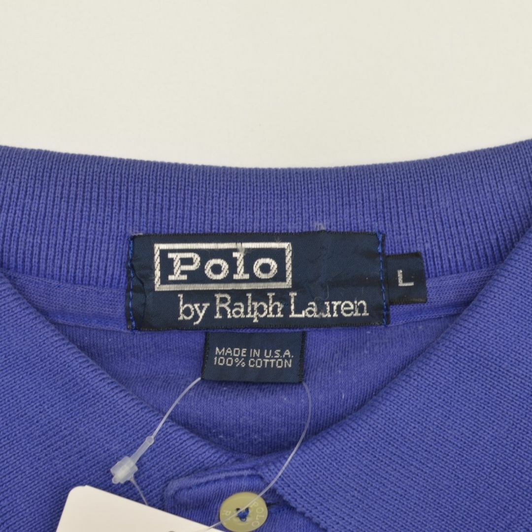 POLO RALPH LAUREN(ポロラルフローレン)の【POLORALPHLAUREN】USA製半袖ポロシャツ メンズのトップス(ポロシャツ)の商品写真