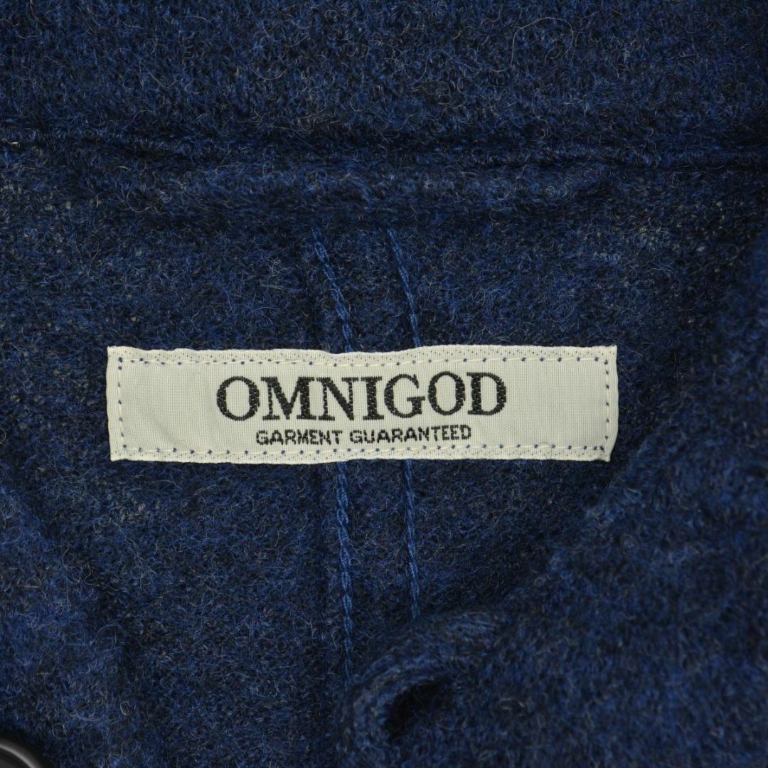 OMNIGOD(オムニゴッド)の【OMNIGOD】KNIT MELTON SAILOR COAT レディースのジャケット/アウター(ニットコート)の商品写真
