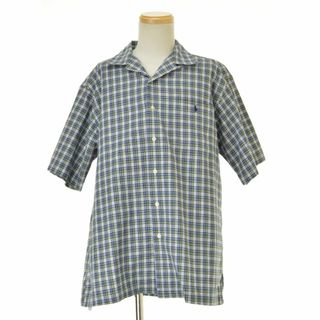 ポロラルフローレン(POLO RALPH LAUREN)の【POLORALPHLAUREN】チェック 開襟 カナダ製半袖シャツ(シャツ)