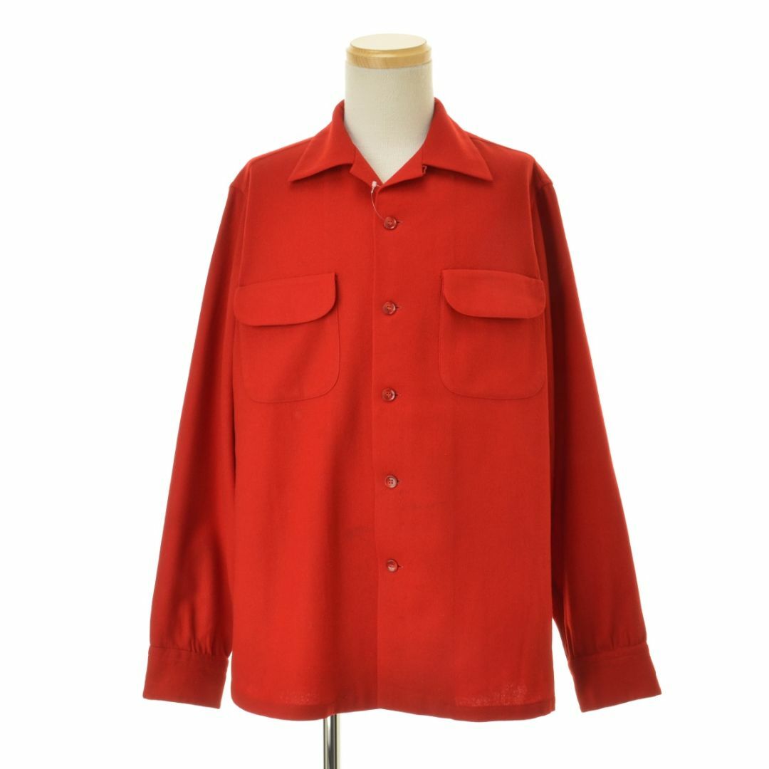 PENDLETON - 【PENDLETON】50s ウール 無地長袖シャツの通販 by PENDLETON - 【PENDLETON】50s ウール 無地長袖シャツの通販 by