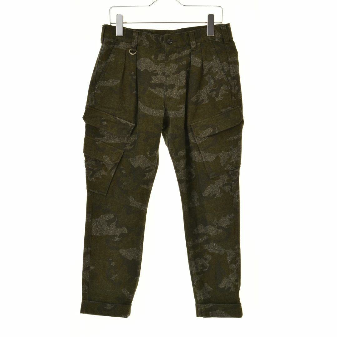 SOPHNET.(ソフネット)の【SOPHNET.】2 TUCK ANKLE CUT CARGO PANT メンズのパンツ(ワークパンツ/カーゴパンツ)の商品写真