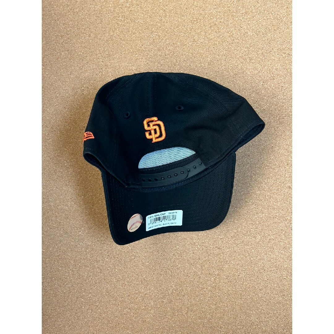 NEW ERA(ニューエラー)のニューエラ サンディエゴパドレス 9forty A-FRAME ブラックカラー メンズの帽子(キャップ)の商品写真