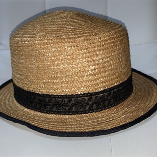 カンカン帽 帽子 春 夏 ファッション 小物 コーデ公園 散歩 海(麦わら帽子/ストローハット)