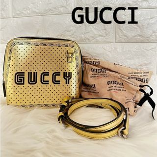 Gucci - GUCCI グッチ SEGAコラボ GUCCY プリント ミニショルダー バッグ