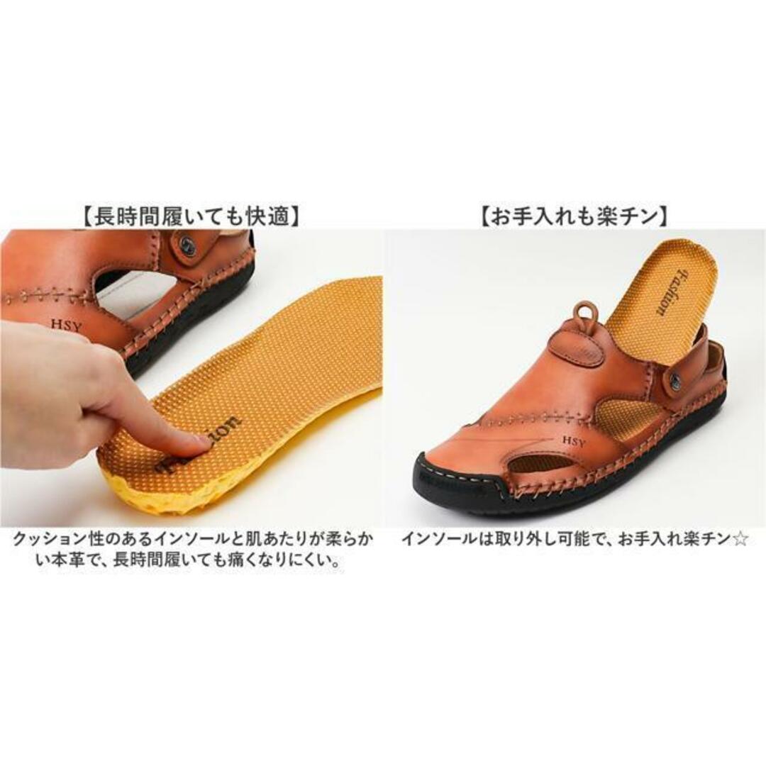 【並行輸入】メンズサンダル レザー ykmsandal898 メンズの靴/シューズ(サンダル)の商品写真
