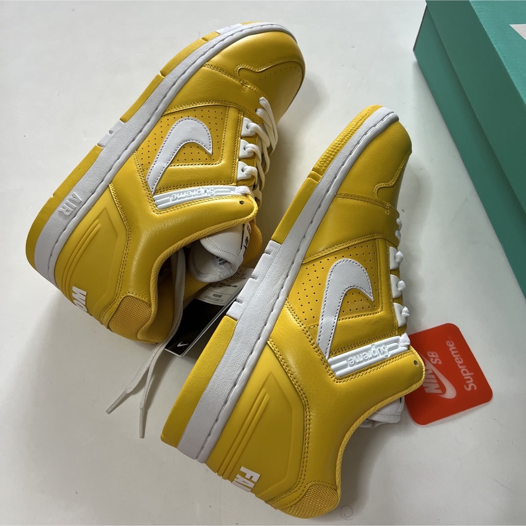 Supreme(シュプリーム)のSupreme × Nike SB Air Force 2 29.5cm 黄色 メンズの靴/シューズ(スニーカー)の商品写真