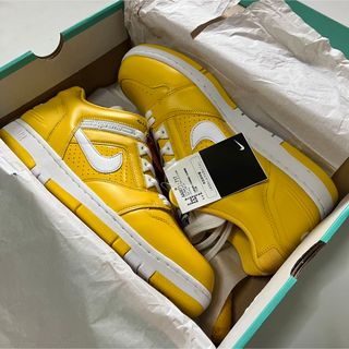 シュプリーム(Supreme)のSupreme × Nike SB Air Force 2 29.5cm 黄色(スニーカー)