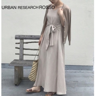 URBAN RESEARCH ROSSO  リボンマキシワンピース