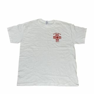 ギルタン(GILDAN)のGILDAN 半袖Tシャツ 9・11 US赤十字 献血運動 白T c39①(Tシャツ/カットソー(半袖/袖なし))