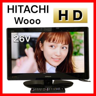 ヒタチ(日立)の液晶テレビ 26インチ HITACHI Wooo L26-H05(B)(テレビ)