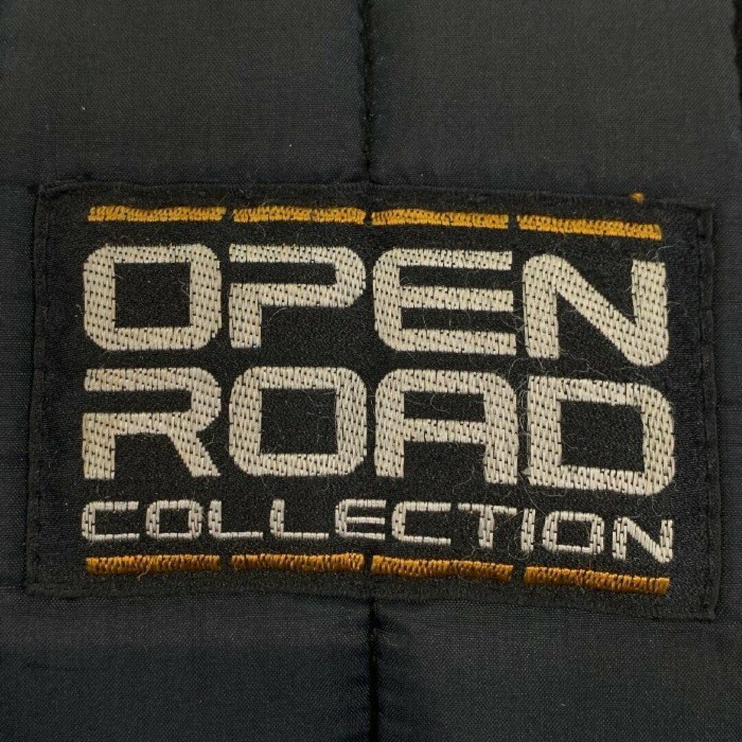 80-90's OPEN ROAD オープンロード パテッド ライダースジャケット ブラック KOREA 長渕剛 Size 44 メンズのジャケット/アウター(レザージャケット)の商品写真