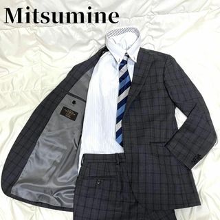 Mitsumine - 【美品】ミツミネ　カノニコ　セットアップ　スーツ　シングル　チェック柄　Mサイズ