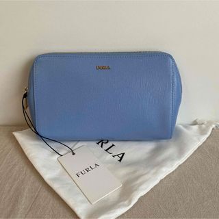 フルラ(Furla)の値下げ　未使用　フルラ　ポーチ　大サイズ(ポーチ)