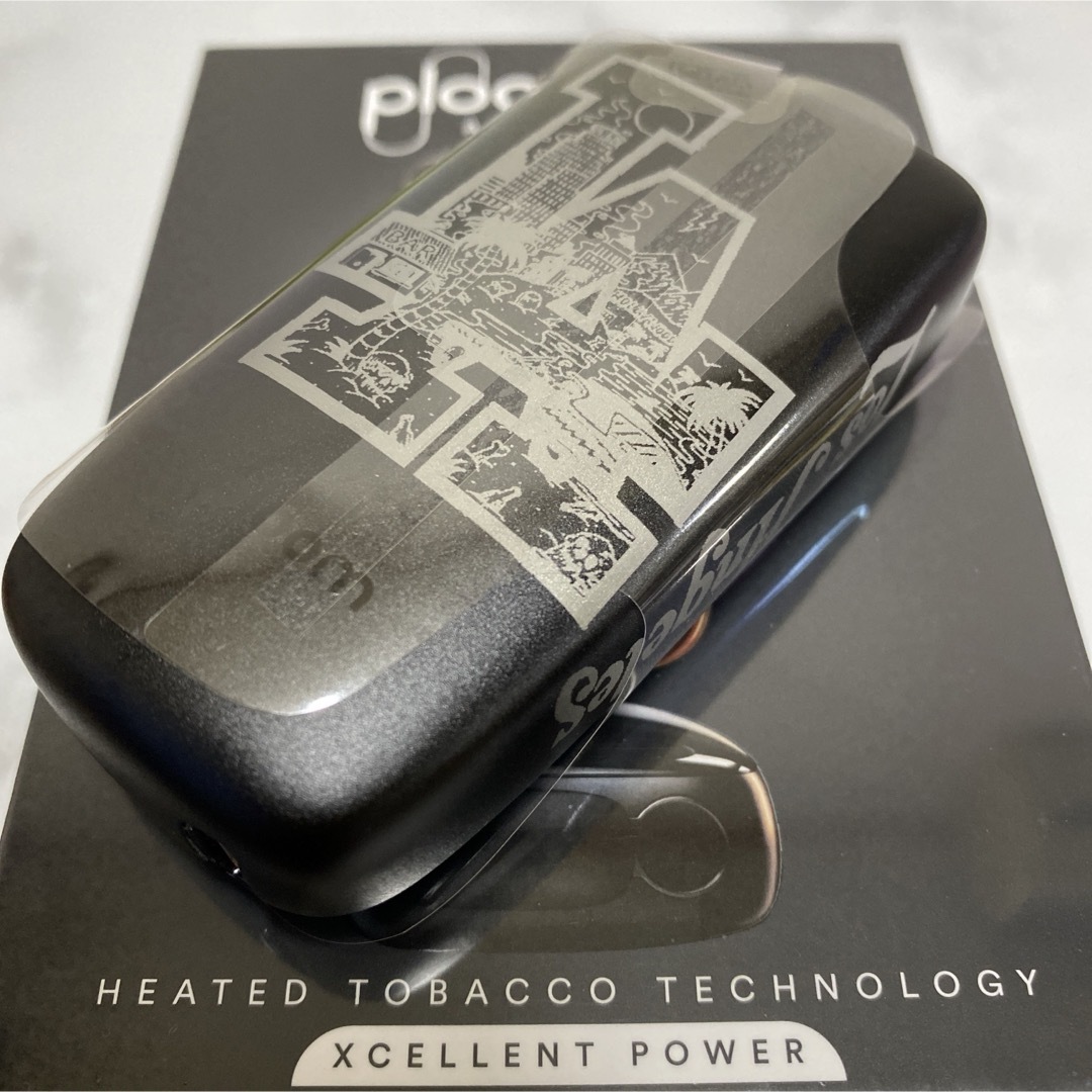 PloomTECH(プルームテック)のLA デザイン プルームエックス Ploom X アドバンスド 本体 黒 新作 メンズのファッション小物(タバコグッズ)の商品写真