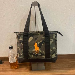 ラルフローレン(Ralph Lauren)の【美品】POLO ラルフローレン 帆布キャンパス トートバッグ 迷彩 カモフラ(トートバッグ)