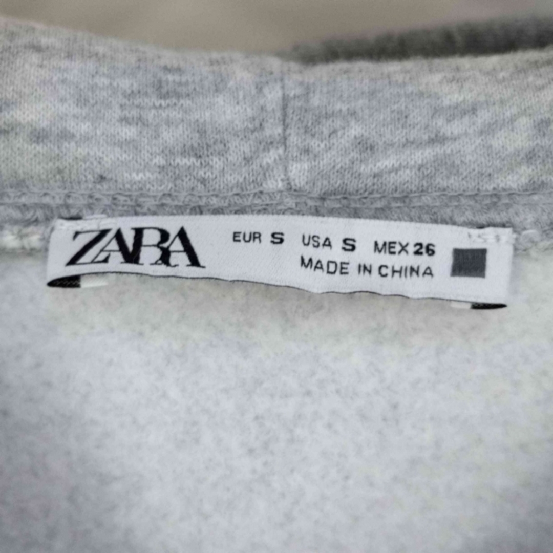 ZARA(ザラ)のZARA(ザラ) クロップド プルオーバーパーカー レディース トップス レディースのトップス(パーカー)の商品写真