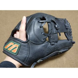 ミズノ(MIZUNO)のMizuno  ビューリーグ 軟式  内野手用  グローブ 赤ビュー(グローブ)