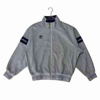 アディダス(adidas)の5913 adidas トラックジャケット デサント アユニ・D着用 グレー L(ジャージ)