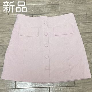 しまむら - 【新品】ミニスカート　ピンク　Mサイズ