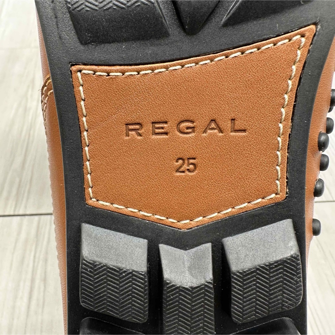 REGAL(リーガル)の【未使用品】REGAL リーガル 25 ドライビングシューズ レザー メンズの靴/シューズ(ドレス/ビジネス)の商品写真