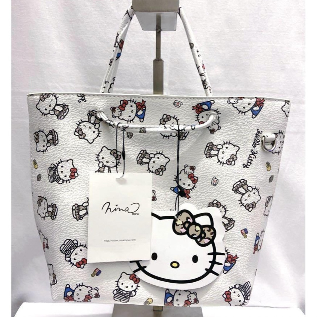 Nina mew(ニーナミュウ)の【新品】ニーナミュウ   キティ　2way バッグ レディースのバッグ(ショルダーバッグ)の商品写真
