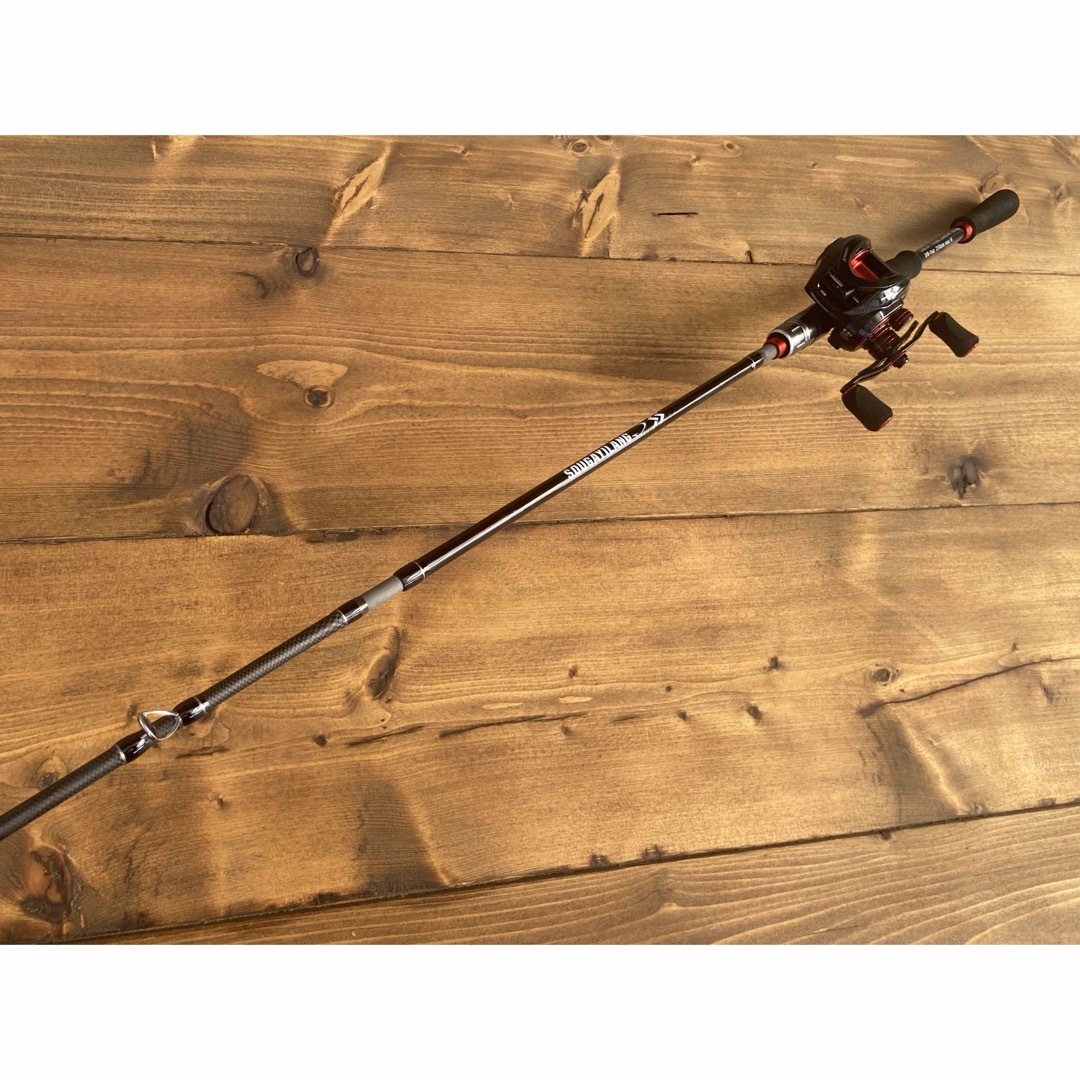 ベイトロッド　リール　セット　バス釣りセット　7ft 210cm スポーツ/アウトドアのフィッシング(ロッド)の商品写真