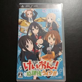 プレイステーションポータブル(PlayStation Portable)のPSP版　けいおん(携帯用ゲームソフト)