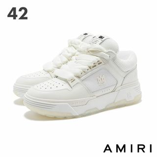 アミリ(AMIRI)の新品 AMIRI MA-1 / WHT 厚底スニーカー 42(スニーカー)