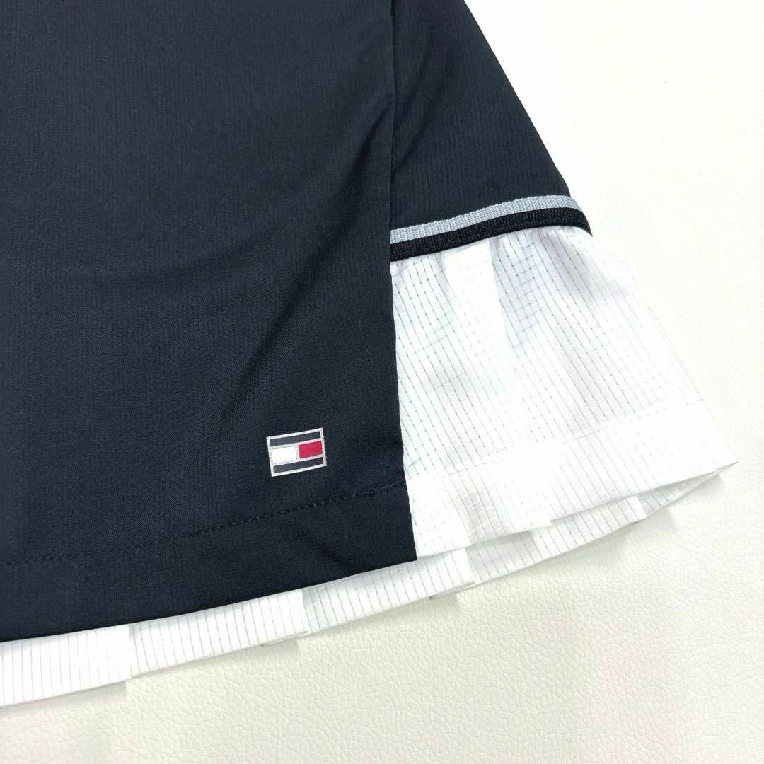 TOMMY HILFIGER(トミーヒルフィガー)の新品❗️トミーヒルフィガーゴルフ　XS スカート　フリル　プリーツ　ネイビー スポーツ/アウトドアのゴルフ(ウエア)の商品写真