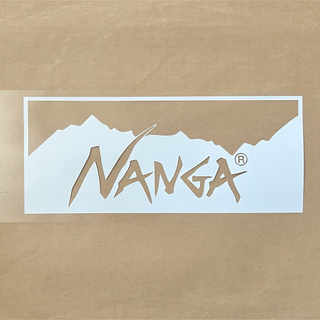 NANGA - NANGA ナンガ カッティングステッカー