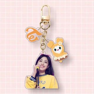 トゥワイス(TWICE)のTWICE アクリル キーホルダー ジヒョ JIVELY ジブリー(アイドルグッズ)