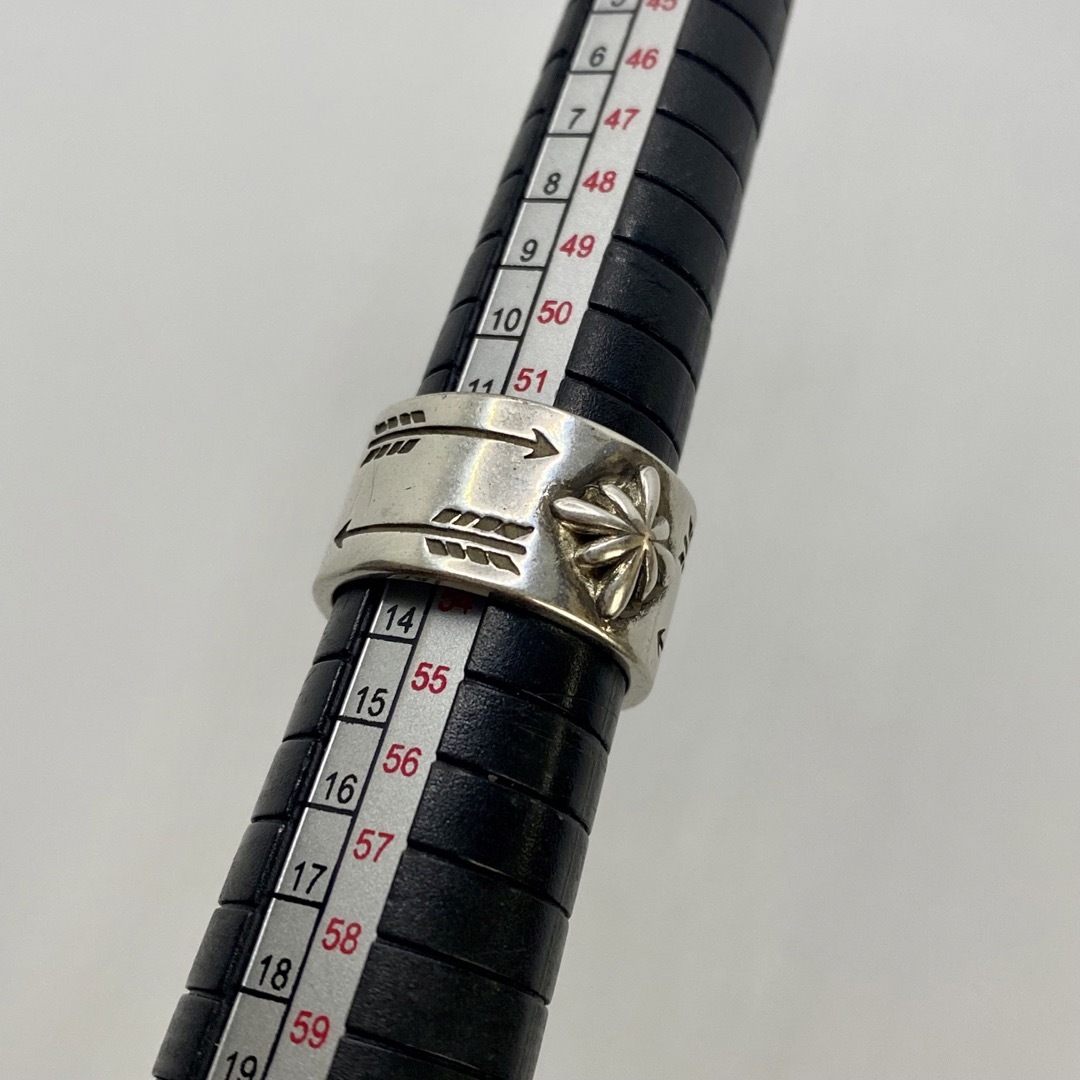 【匿名配送】 矢尻 アロー シンボル シルバー リング silver925 メンズのアクセサリー(リング(指輪))の商品写真