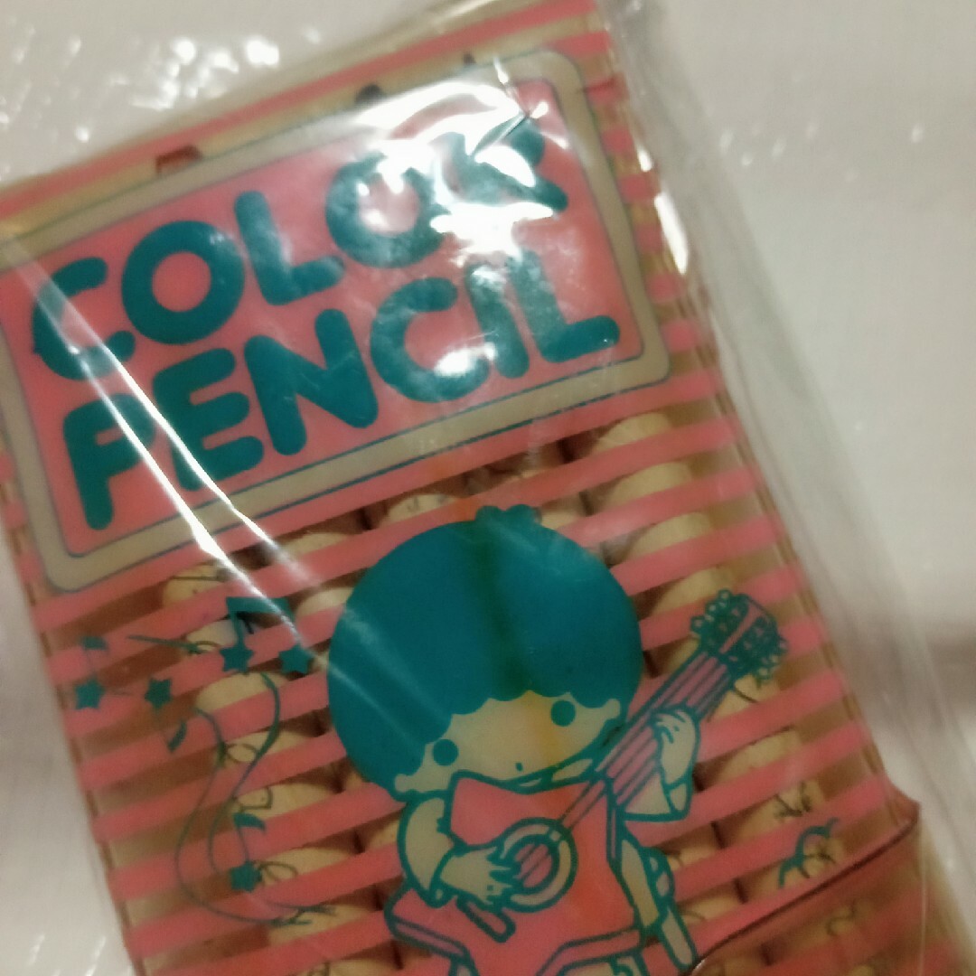 キキララ　レトロ　　鉛筆 エンタメ/ホビーのおもちゃ/ぬいぐるみ(キャラクターグッズ)の商品写真