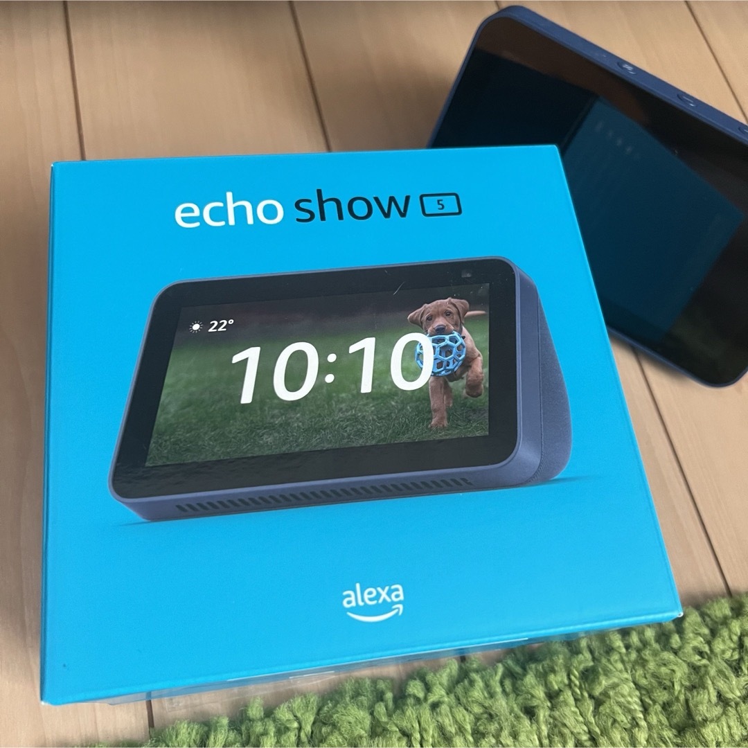 Amazon(アマゾン)のAmazon echo show 5 第2世代 ネイビー エコーショー5 スマホ/家電/カメラのテレビ/映像機器(その他)の商品写真