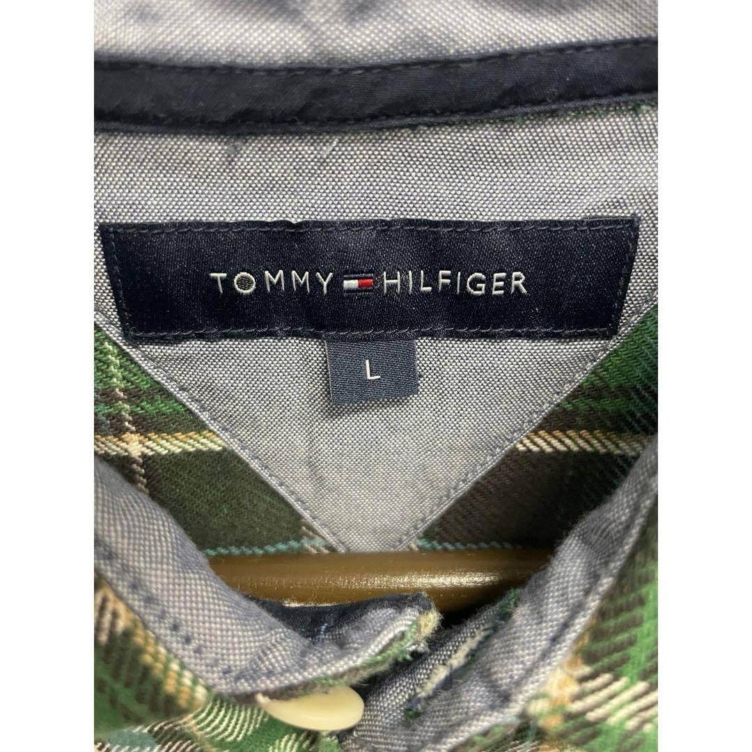 TOMMY HILFIGER(トミーヒルフィガー)のトミーヒルフィガー　フランネルシャツ　ヘビーウエイト　厚手　長袖　チェック メンズのトップス(シャツ)の商品写真
