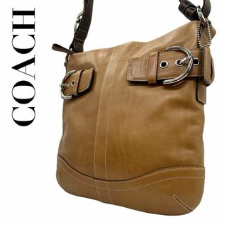 コーチ(COACH)のCOACH コーチ　s77　レザー　1452　斜め掛け　ショルダーバッグ　茶(ショルダーバッグ)