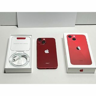 アップル(Apple)の14394 残量100％ iPhone 13 mini 128GB SIMフリー(スマートフォン本体)