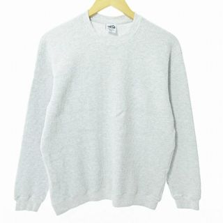 B&Y アローズ 10oz ヘビー サーマル クルーネック スウェット M