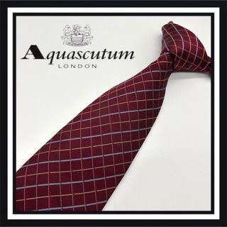 アクアスキュータム(AQUA SCUTUM)の【高級ブランド】Aquascutum アクアスキュータム ネクタイ(ネクタイ)