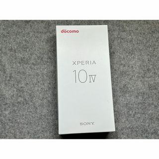 エクスペリア(Xperia)の『新品同様』Xperia 10 IV ブラック SO-52C(スマートフォン本体)