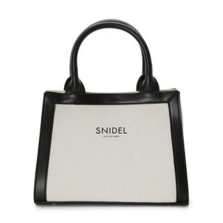 スナイデル(SNIDEL)の【SNIDEL】エコキャンバスバッグ WHT(ハンドバッグ)