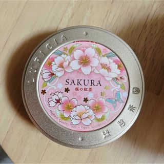 ルピシア(LUPICIA)のルピシア　桜　空き缶(茶)