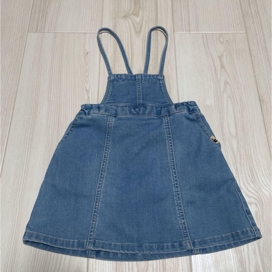 moimoln(モイモルン)の⏰限定SALE⏰  moimoln  モイモルン　スカート　トップス キッズ/ベビー/マタニティのキッズ服女の子用(90cm~)(ワンピース)の商品写真