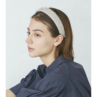 Chapeau d' O シャポードオー Pearl Headband パール(カチューシャ)