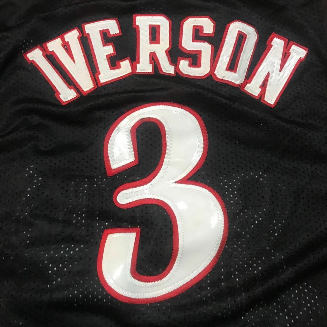 Champion(チャンピオン)のAllen Iverson アレン・アイバーソン　ユニフォーム　NBA スポーツ/アウトドアのスポーツ/アウトドア その他(バスケットボール)の商品写真