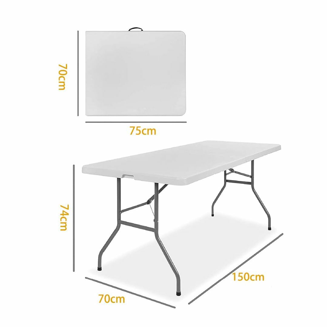 折りたたみテーブル テーブル 作業テーブル 折りたたみ 作業台 多機能使用 アウ スポーツ/アウトドアのアウトドア(テーブル/チェア)の商品写真