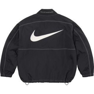 シュプリーム(Supreme)の【送料込み★】NIKE × Supreme コラボジャケット XL BLACK(ナイロンジャケット)