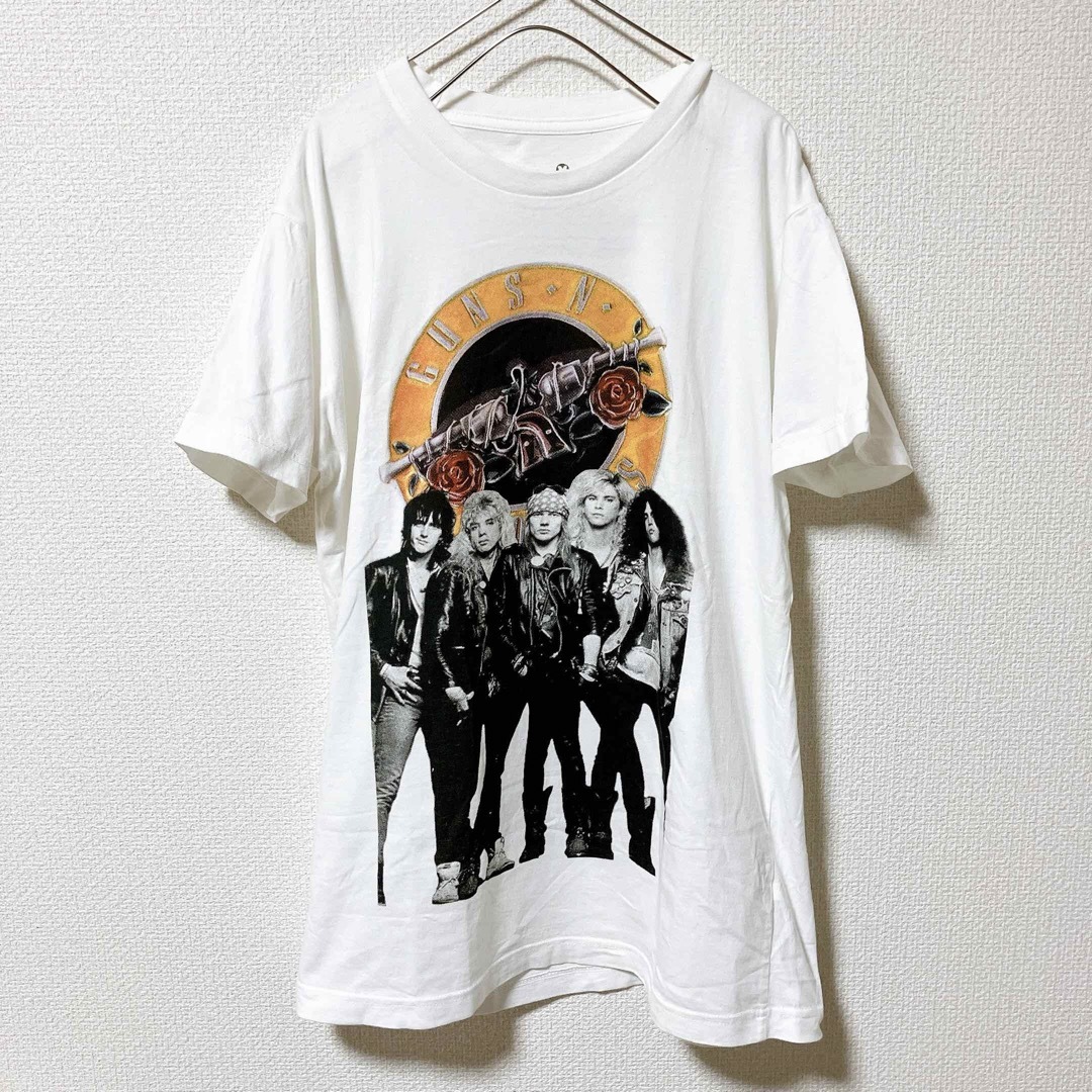 レクトログラウンデッド GUNS N’ ROSES ガンズアンドローゼス 古着 メンズのトップス(Tシャツ/カットソー(半袖/袖なし))の商品写真