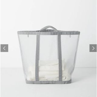 MUJI (無印良品) - 無印良品　ナイロンメッシュランドリーバッグ